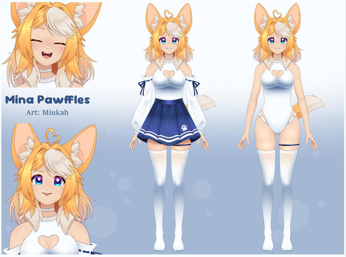 Model Art - MinaPawffles 2.0